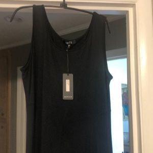 Comfy USA maxi dress.   New.  Black